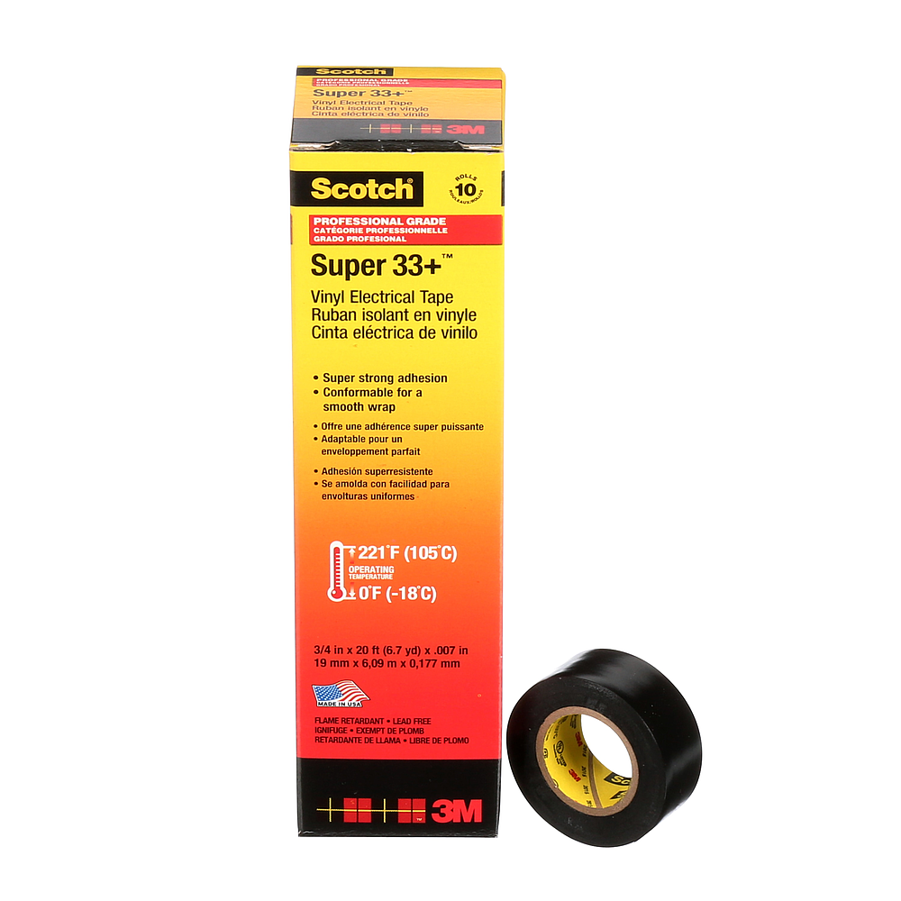 Scotch Super 33+ 19mm x 6,10m